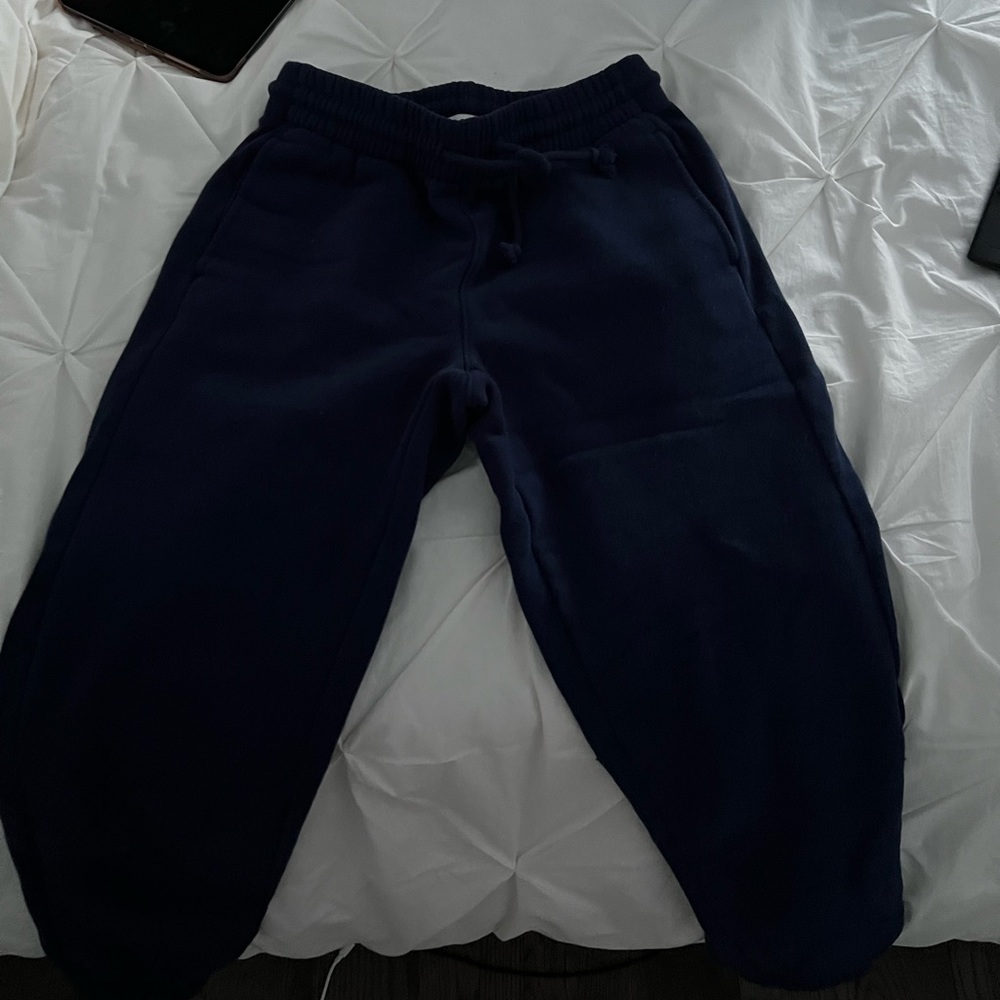 Aritzia tna navy sweats